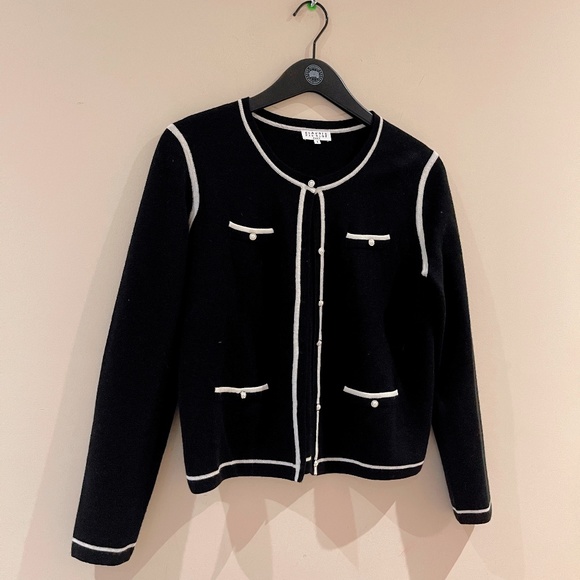 CLAUDIE PIERLOT Meoni Cardigan Sz 2=M - Picture 6 of 11